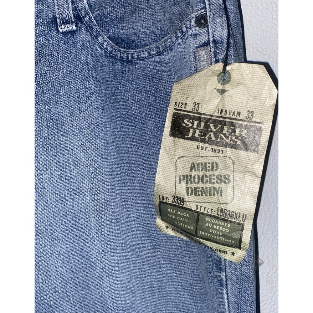 Silver Jeans Women's Flare Wide Leg Jeans - Light Blue - Picture 2 of 14